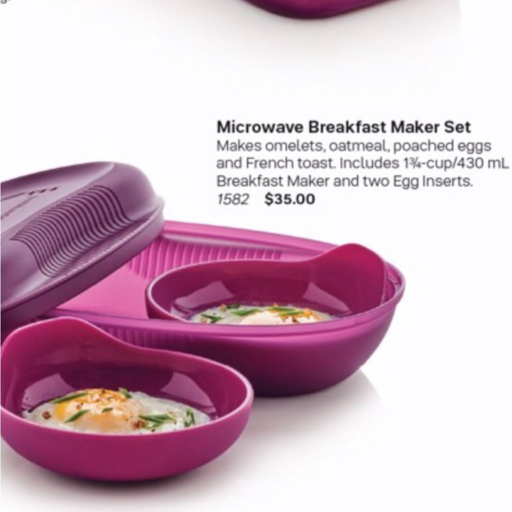 New Breakfast maker Tupperware